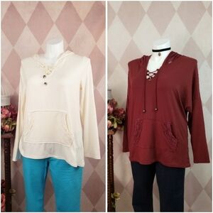 Rue 21 | Lace Up Hoodie Bundle